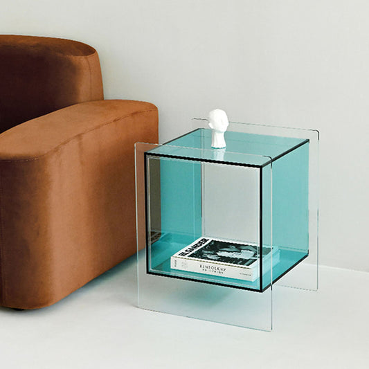 Modern Acrylic Colored Side Table